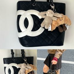 Chanel Cambon leather handbag