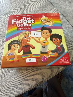 The Fidget Game Sight Words Board Game