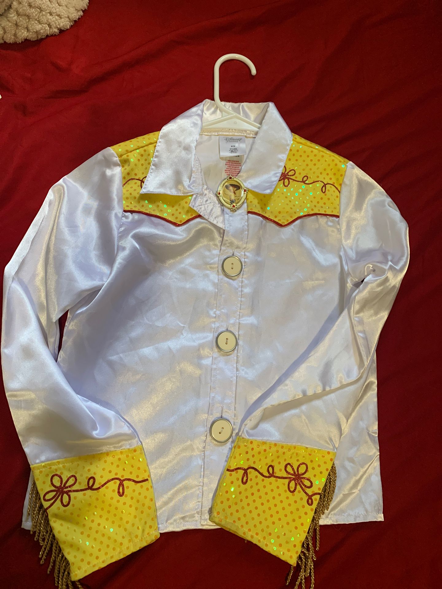 Disney Brand Jessie costume TOP ONLY