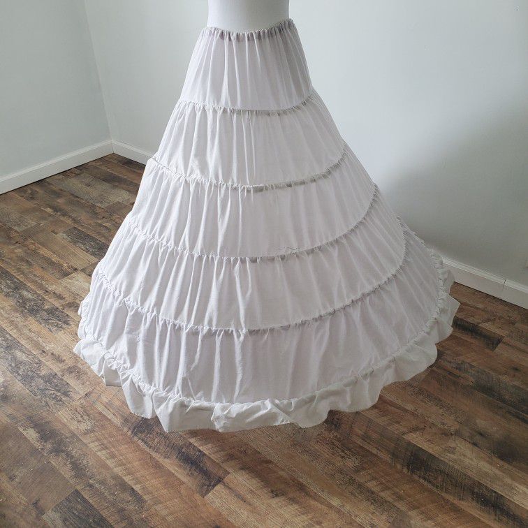 Aro Para  Vestido De Quinceañera/  5 Hoop Petticoat