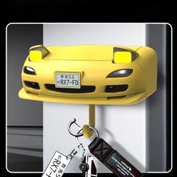 Mazda RX7 FD Headlight Light Up Key Hanger! Yellow