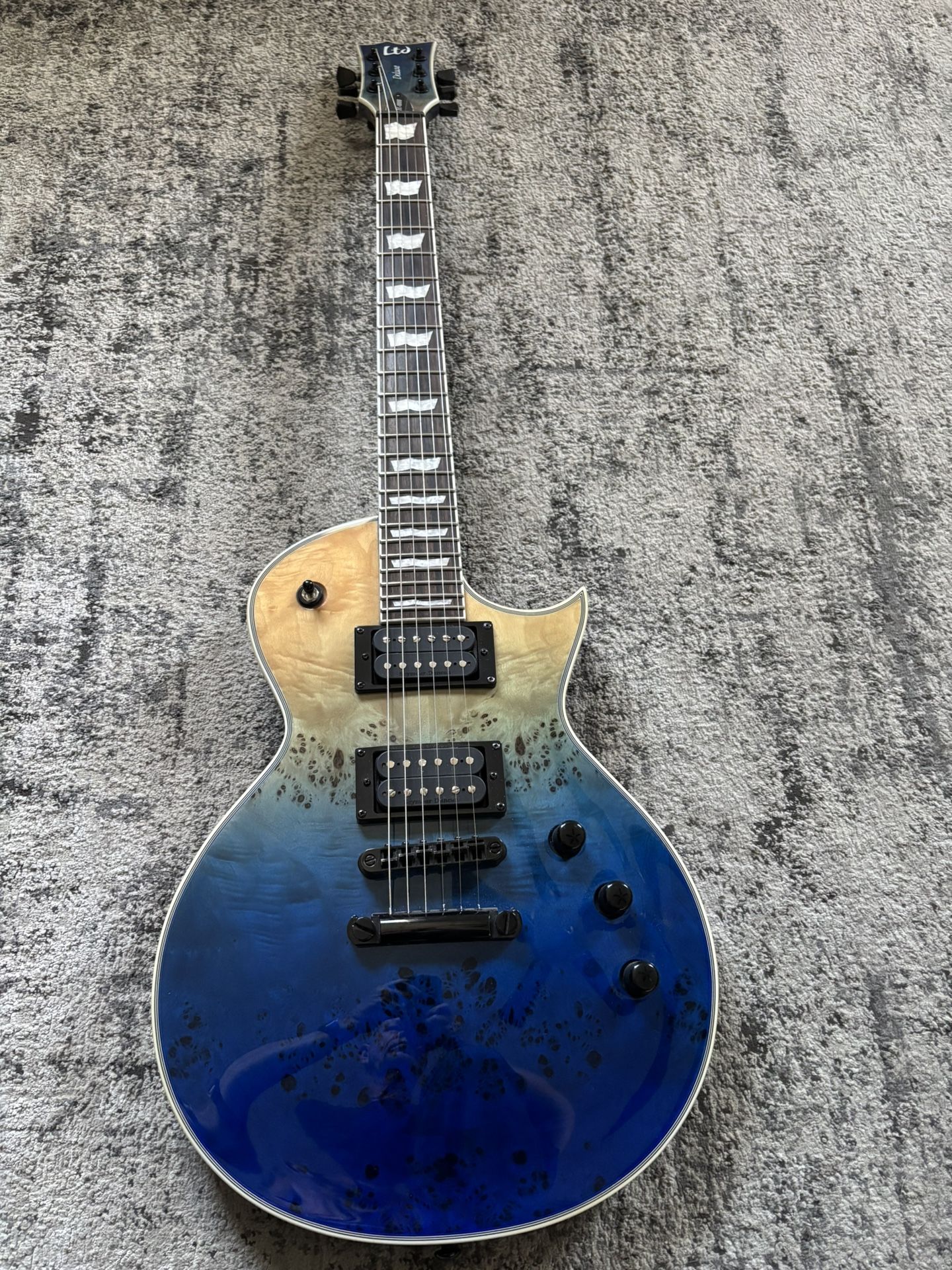 ESP EC-1000 Natural Blue Fade