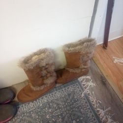 Women's Fur D Boots