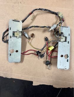 1984 Toyota Supra tail light socket and wire SUB-ASSY, combination lamp