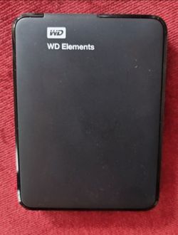 Western Digital Elements portable hard drive