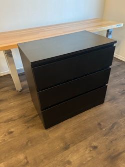 Dresser - IKEA “MALM” - 3 Drawers - Great Condition