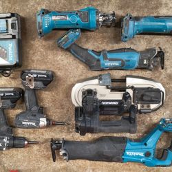 Makita  18 Volt Tools - Whole Or Tools Only