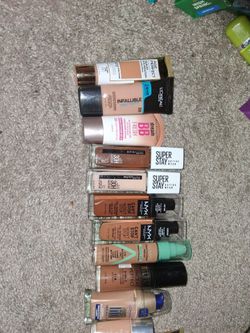 Foundation multiple shades 5.00 a piece or best offer can be sold separately