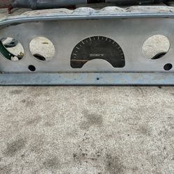 1960 Chevy Apache instrument cluster 