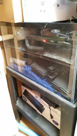 Fish tank with stand