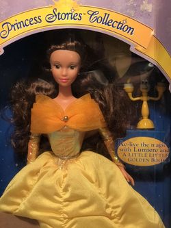 NIB- Vintage Belle Beauty & the Beast Princess Story Collection Doll & Book