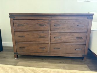 Living Spaces 6-Drawer Dresser - 56" Wide
