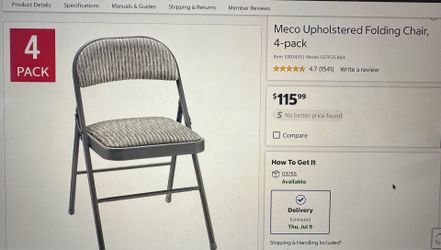 4 Chairs