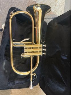Flugelhorn with trigger