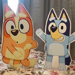 Bluey & Bingo cutouts