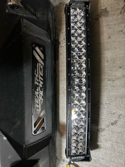 Rigid led 20” light bar and pods