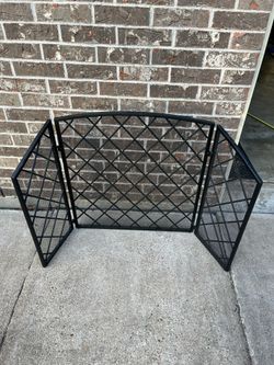 Metal Fireplace Screen