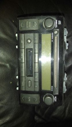 2003 Camry radio