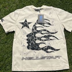 Hellstar White T-Shirt 