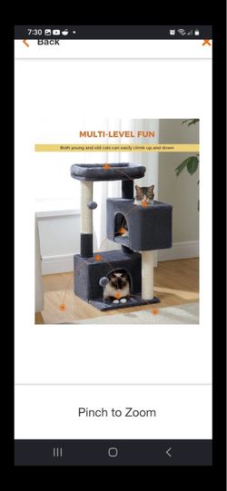 New in box Multi-Level Cat Tree with Condos