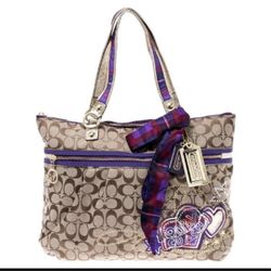 Coach Poppy Tote 