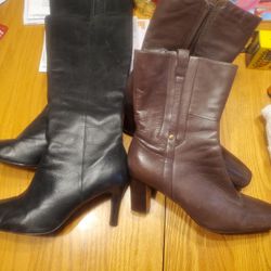 Womens Size 9 Leather Boots