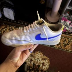 Air Force court visions yellow blue and white size 9.5