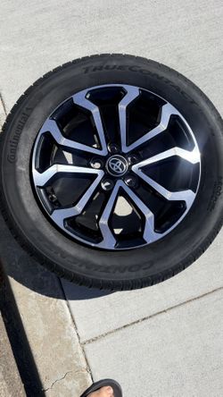 Tire and wheel