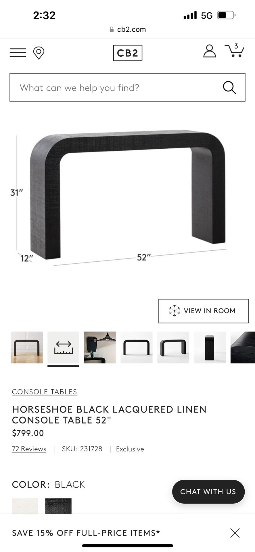 Console Table 