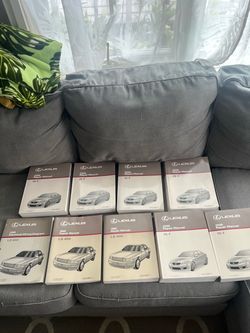 1(contact info removed) Lexus repair manuals excellent condition.
