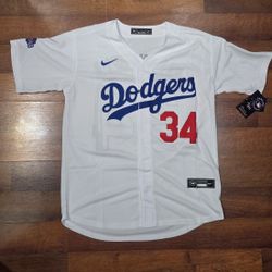 Dodgers Fermamdo Valenzuela  Jersey # 34