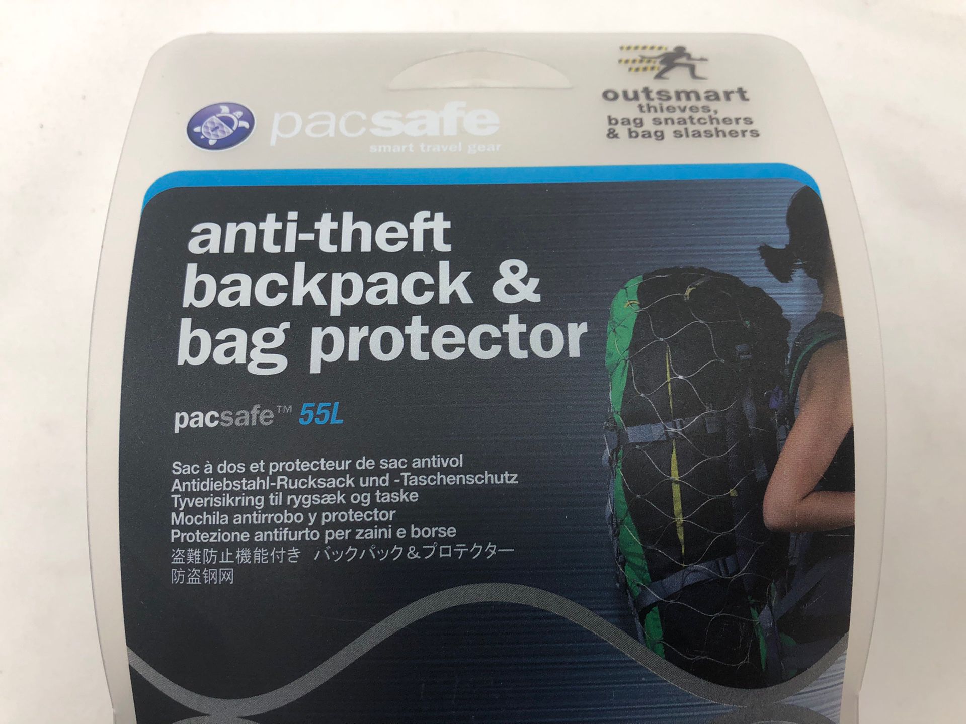 Pacsafe 55L Anti-theft Backpack and Bag Protector