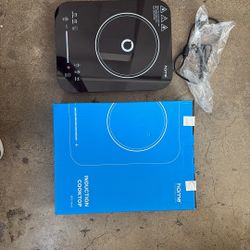 New Portable Induction Cooktop Burner, 1500W Single Induction Countertop hme010328n