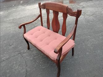 ✨✨Vintage Solid Wood Settee Bench✨✨