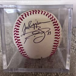 2000 Cleveland Indians Autographed Baseball