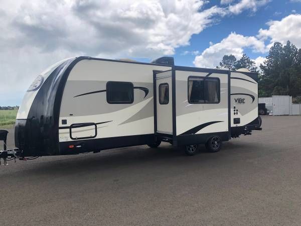 Travel Trailer-2015 Vibe by Forest River Extreme Lite Series M-236RBS