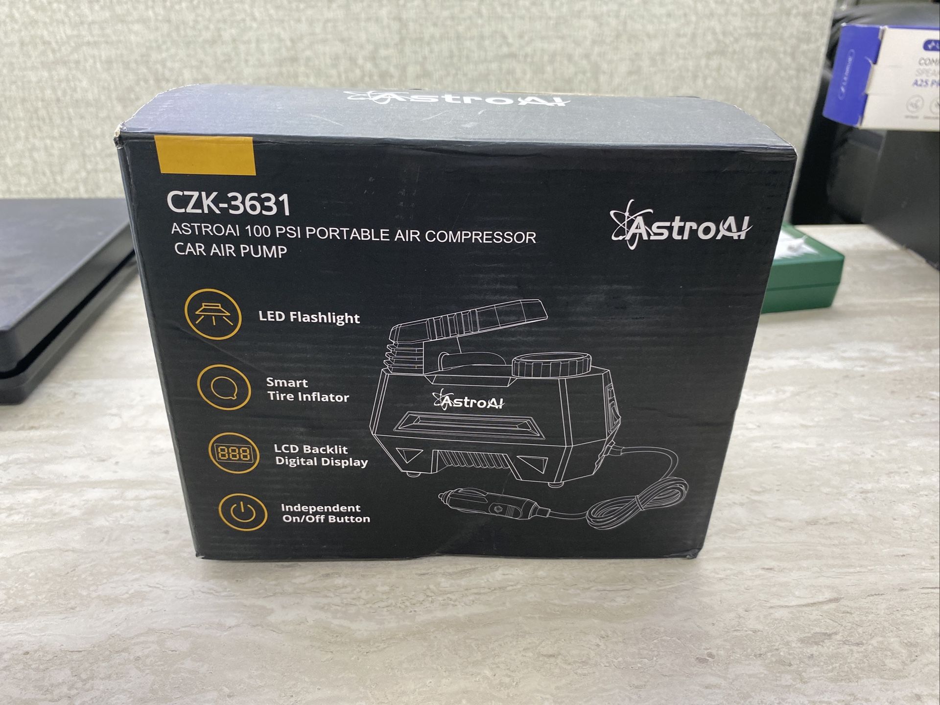 AstroAI Tire Inflator Portable Air Compressor Air Pump for Car Tires