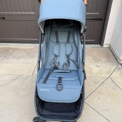 UPPAbaby Minu V3 Travel Stroller Dillan/Stone blue