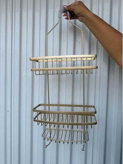 Gold Shower Caddy