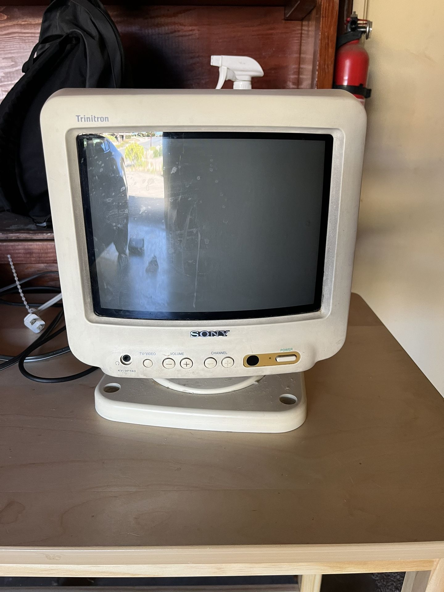 Vintage Trinton Sony tv 9"