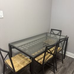 Dining Room Table And 4 Chairs