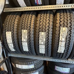 4 New Tires LT 265-70-17 Bridgeston Duler A/T RH-S 