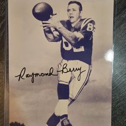 Signed Raymond Berry Baltimore Colts 8x10 Photo Autograph NFL Football Picture Auto HOF