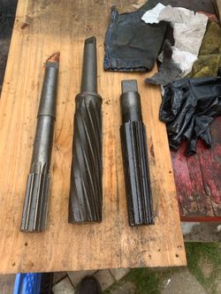 Three hand reamers