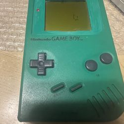 Authentic Gameboy  Green