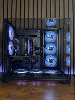 RTX 4060TI | I5 12400F | LIAN LI 011 VISION CASE + 8 ARGB FANS | GAMING PC