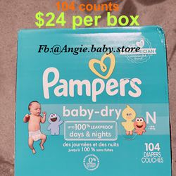 Pampers Baby Dry Size Newborn 
