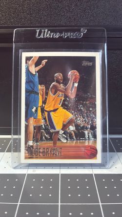 1996 Topps Kobe Bryant rookie, #138