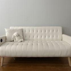 Small White Couch