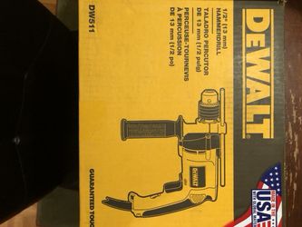 Dewalt hammer drill new never open
